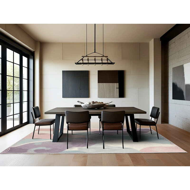 Lilac Glow Rug, Rectangle 6' x 9'