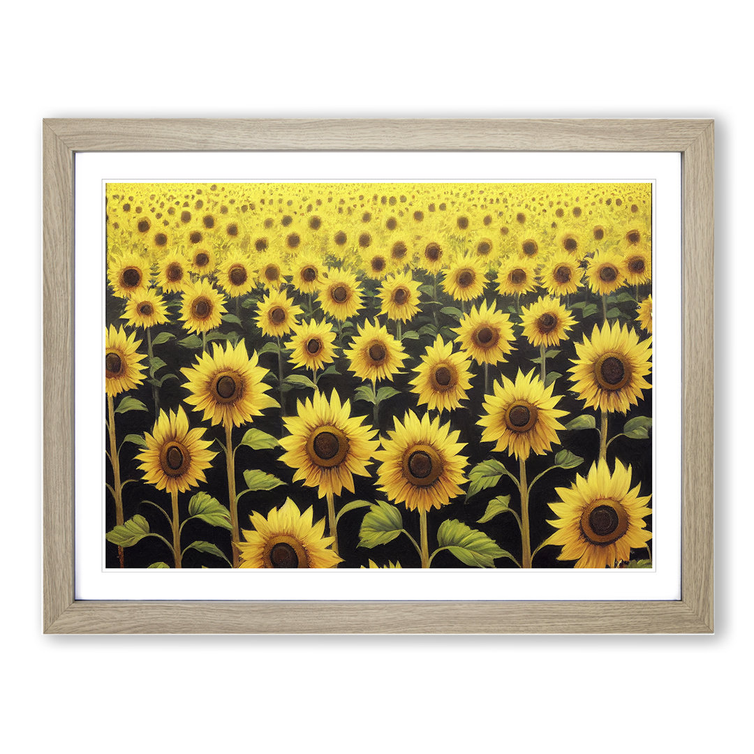 Grand Sunflower Field - Print