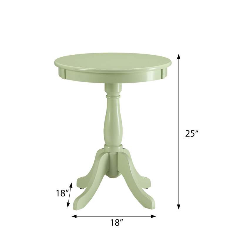 Table d'appoint invitante avec base solide - s'adapte aux petits espaces et sa structure stable et charmante ajoute de l'élégance à l'espace