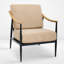 Fauteuil de lecture moderne 26 po Mid-Century-1878320556