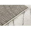 Elmsford Rectangle Abstract Handmade Wool Area Rug in Ivory/Gray-14798383