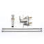 Robinet de salle de bain à ensemble central avec bonde-87197484