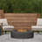Conant 43" Round Concrete Propane Fire Pit Table-348924823