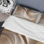 Ensemble de housse de couette en microfibre / polyester Luscious Gold liquide en rose et taupe vi-1005021896