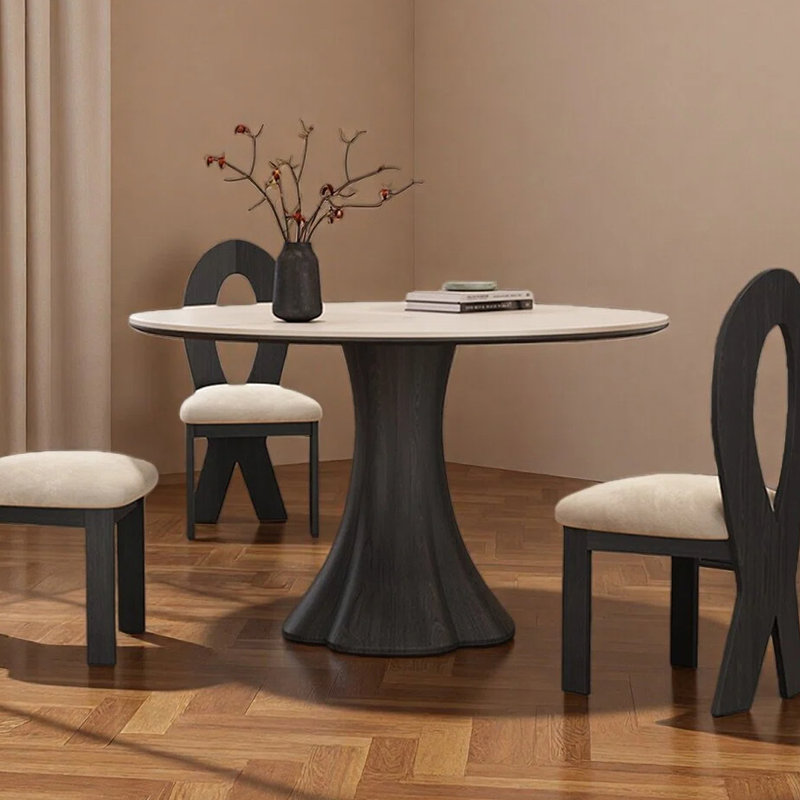 Table de salle à manger, H 29,53 po x L 47,24 po x l 47,24 po