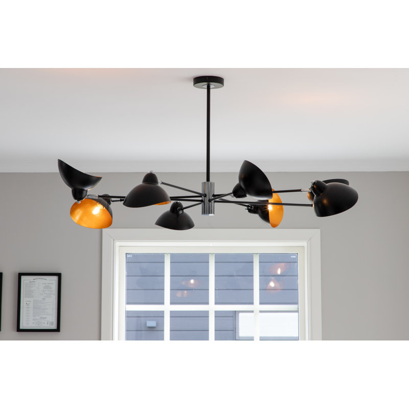 Aquinnah 8 - Light Sputnik Chandelier