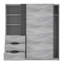 Blossie Manufactured Wood Wardrobe