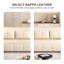 Canapé-lit électrique multifonctionnel 71,65 po beige, pliable et extensible avec tiroirs de rangement et ports USB-131258183