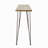 DENALI INDUSTRIAL WOOD AND METAL BAR TABLE