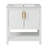 30-Inch Bathroom Vanity With Ceramic Sink And Versatile Storage-1138331303