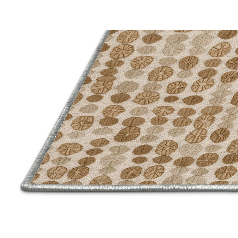  Washable Sand dollars Nautical Area Rug, Tapis de couloir 2 pi x 5 pi