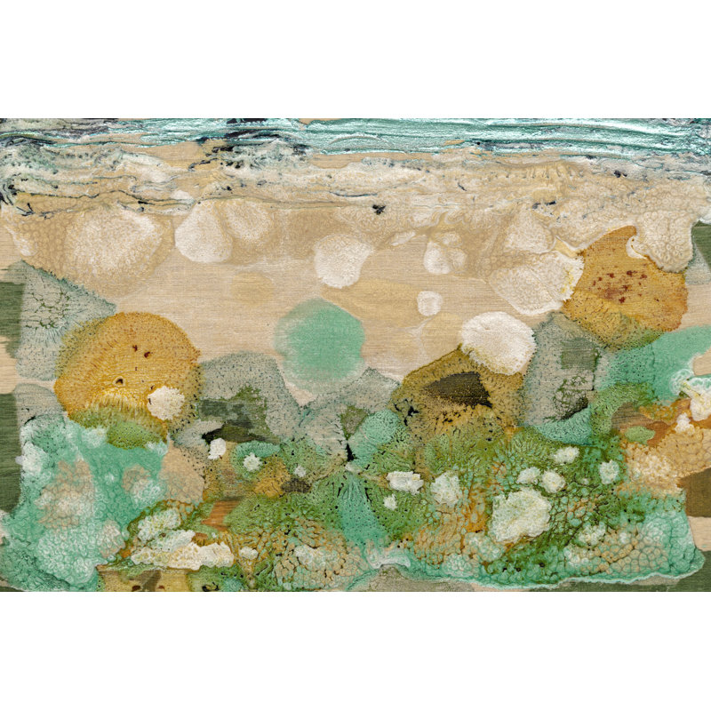 Beneath the Waves II - Painting, 81 cm H x 122 cm W, Wrapped Canvas
