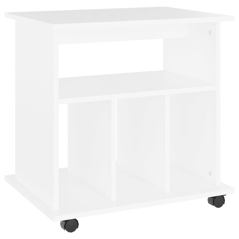 Armoire de rangement vidaXL, Blanc