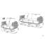 Leocadia 4 Seater Rattan Sofa Set