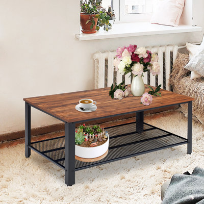 Tappen Solid Coffee Table with Storage