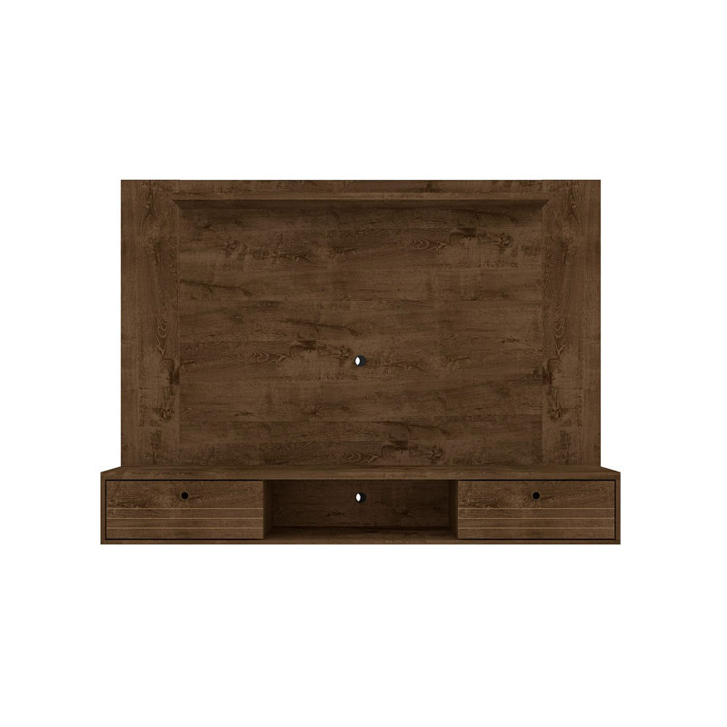 Darryl Floating Entertainment Center for TVs up to 65", Rustic Brown