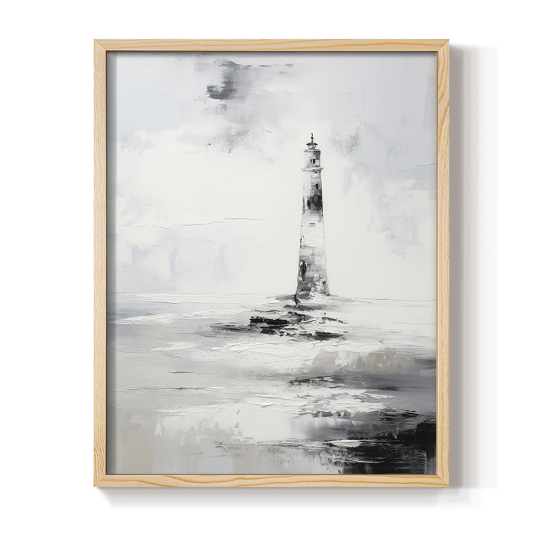 NAUTICAL Series Dxxxxi, reproduction encadrée - bois massif, Naturel, H 21 po x l 17 po