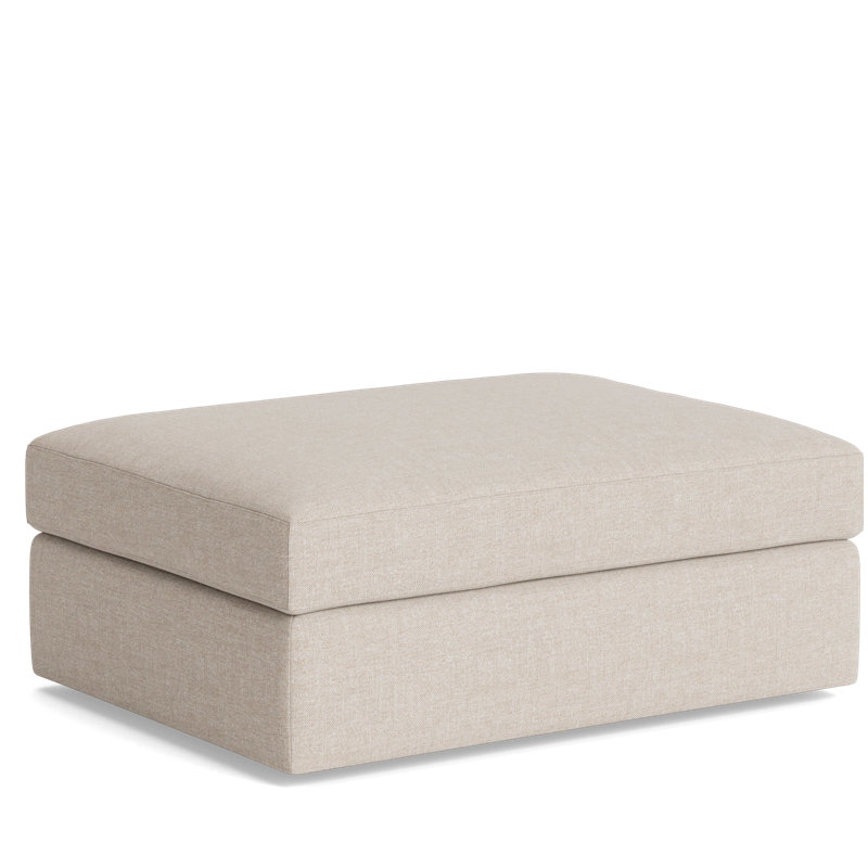 The OG Ottoman, Performance Weave - Natural