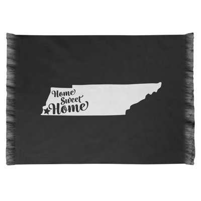 Tapis de zone noire memphis home