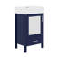 Meuble-lavabo de 20 pouces avec lavabo en céramique et beaucoup de rangement-117553359