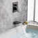 Complete Shower System with Rough in-Valve