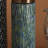 Candle Holder | Bone Inlay Chiseled with Brass Top | 4X11.5"