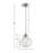Elm Glass Bell-Shaped Pendant