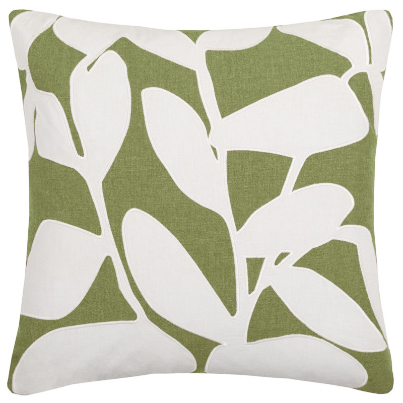Birch Cushion, Green