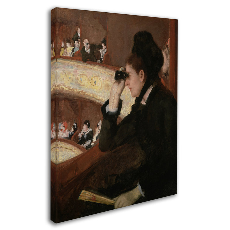«In The Loge», reproduction sur toile tendue, H 32 po x l 24 po