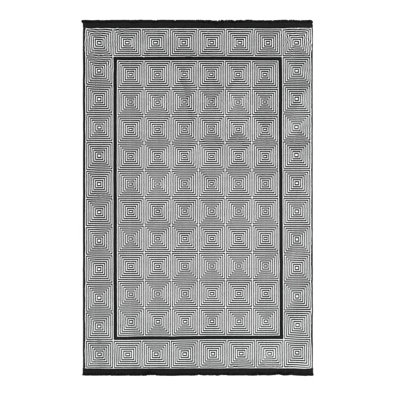 Lucerito Geometric Indoor Rug, Rectangle 4'1" x 6'1"