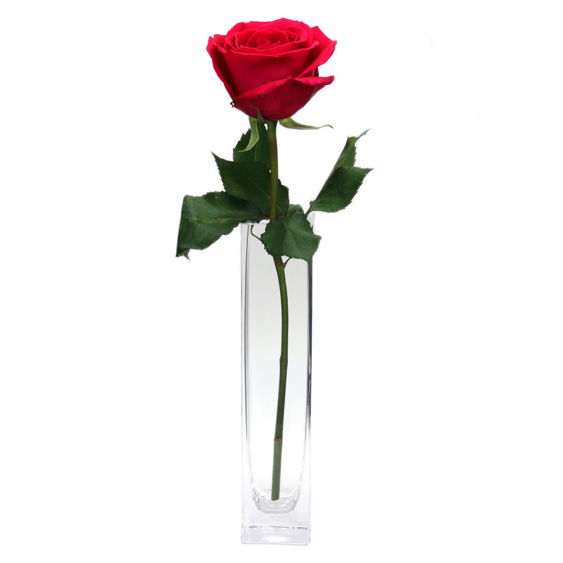Quadrato Handmade Glass Table Vase