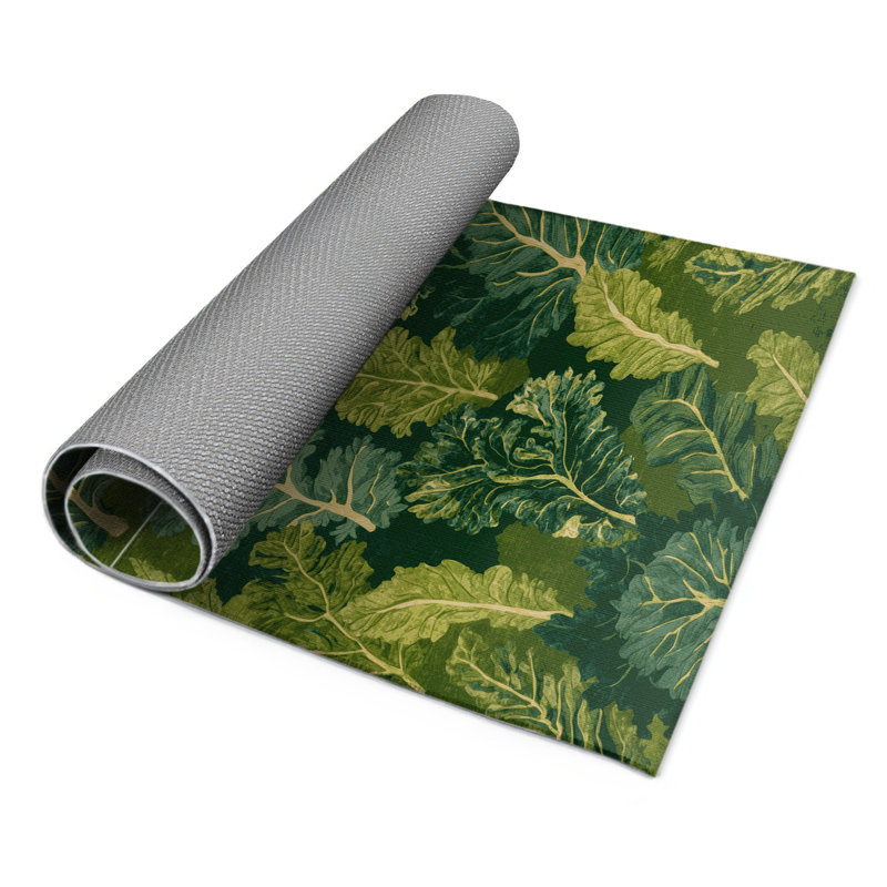 Tapis vert d'intérieur et d'extérieur Botanical, Rectangulaire 3 pi x 5 pi