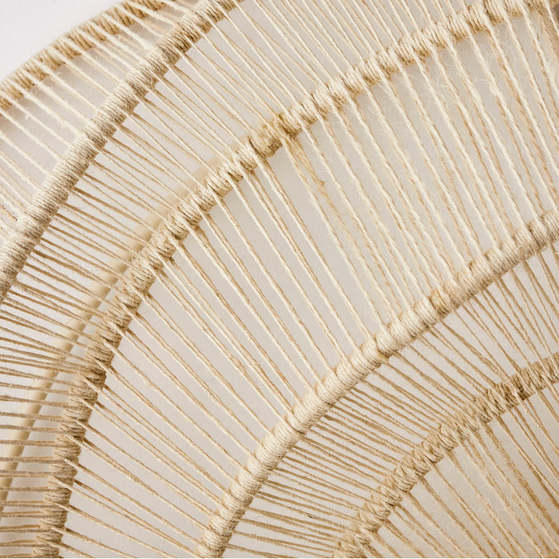 Shadow Wall Art, 30" H x 30" W x 5.88" D, Ivory