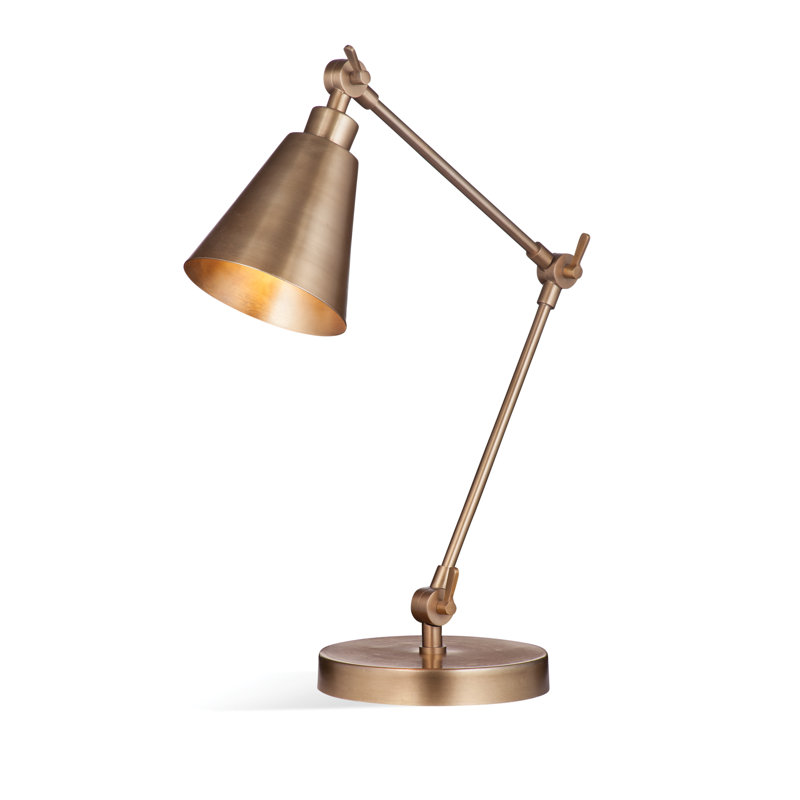 Lampe de table dorée 23 po Clancy Pauline
