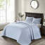 Couvre-lit réversible Blue King