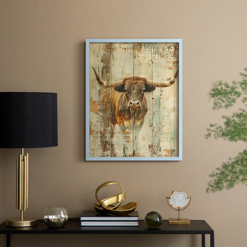 " ANIMALS Series CDXCIX ", Blue, 30" H x 24" W