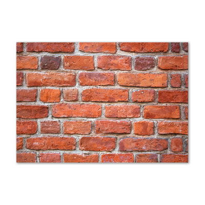 Brick Wall - Wrapped Canvas Print