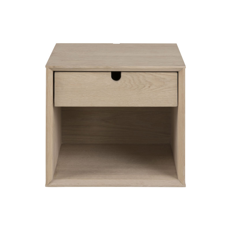 Ryann 37cm W Manufactured Wood Bedside Table