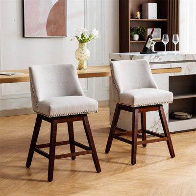 Barret Counter Height Swivel Barstools