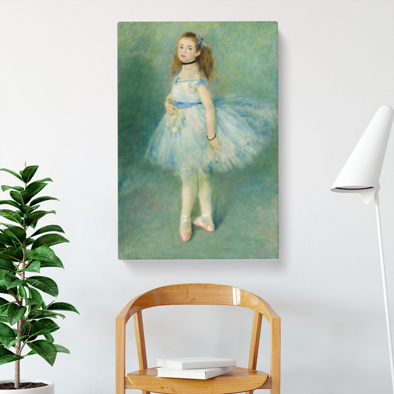The Dancer by Pierre-Auguste Renoir - Wrapped Canvas, 76cm H x 50cm W x 3cm D