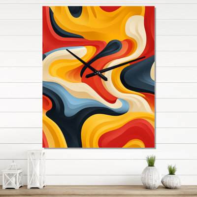 Jasmary - Horloge murale moderne géométrique