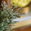 POINSETTIA - 6ft Garland with 100 8 Function Lights