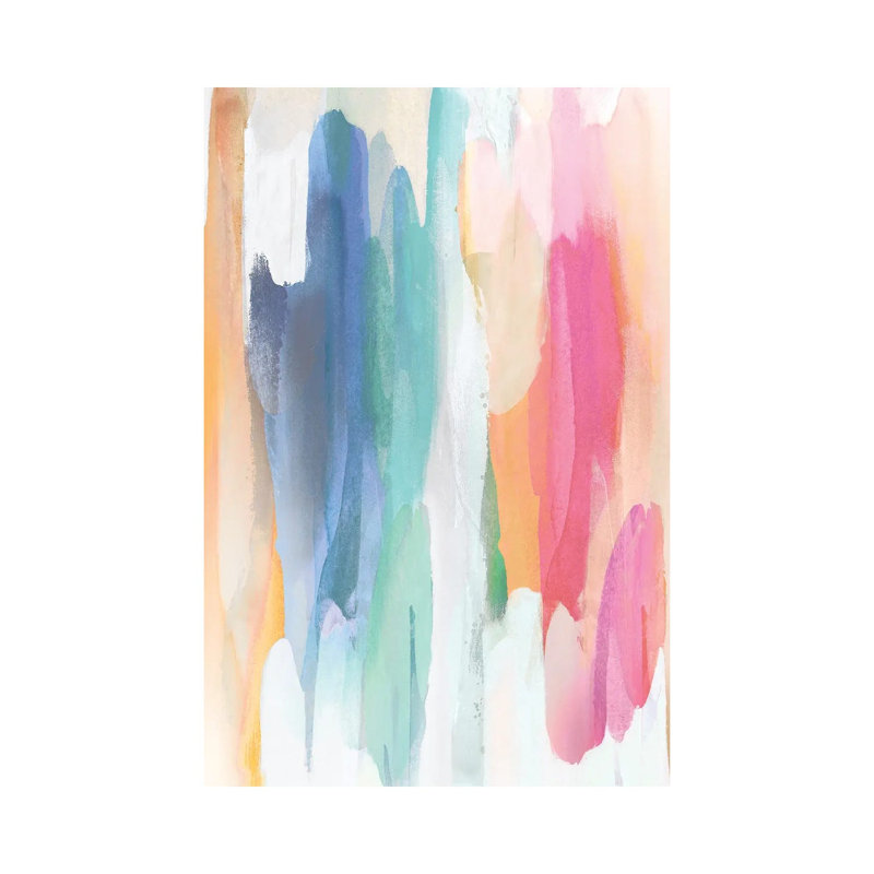 Vivacious I by Jackie Hanson - Wrapped Canvas Print, 66.04 cm H x 45.72 cm W x 1.91 cm D