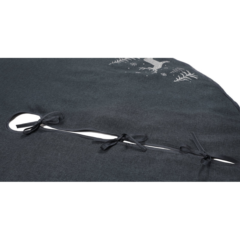 Tree Skirt, Dark Grey