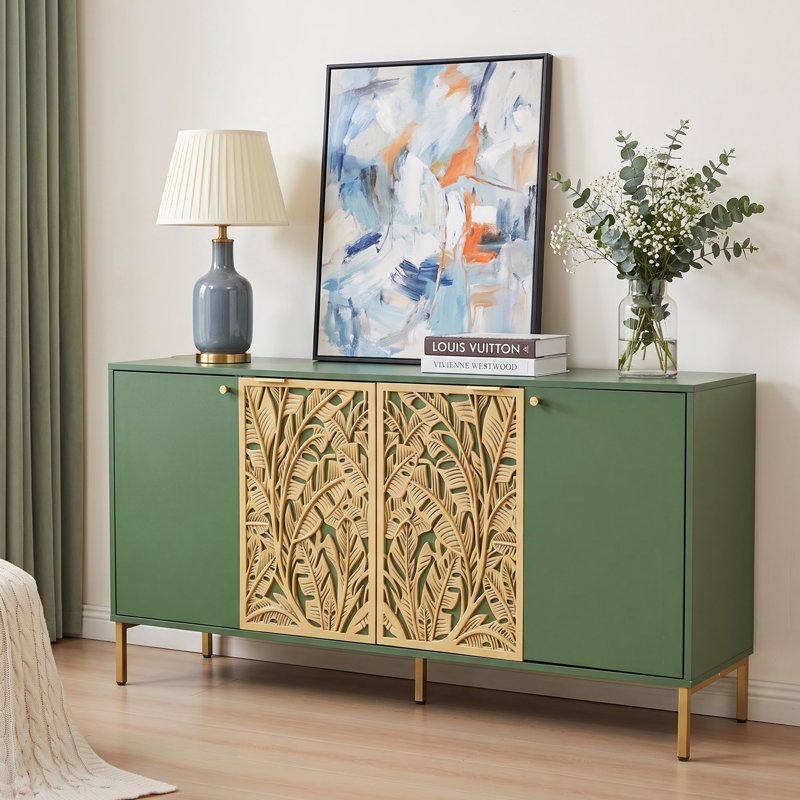 Buffet 59 "avec rangement, Green