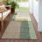 Machine Washable Indoor/Outdoor Kugler ACN2400 Abstract Rug-567442502