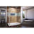 DreamLine Flex Semi-Frameless Pivot Shower Enclosure-131205638-131205639