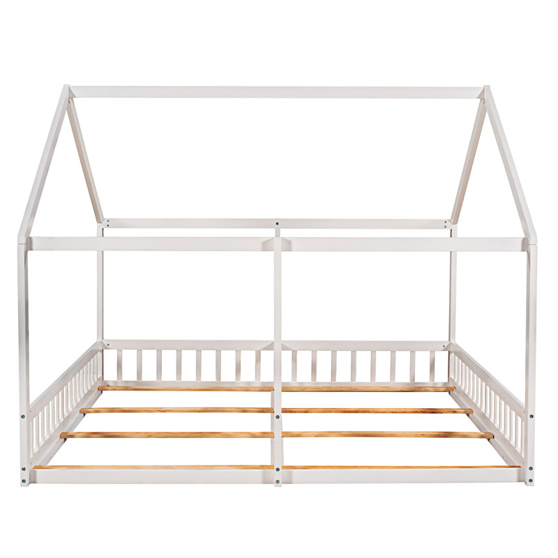 Lits plateforme House, Blanc
