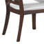 Chaise d'appoint Caityln au fini espresso