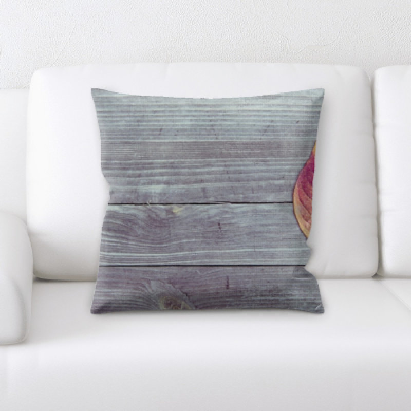Housse et insert de coussin carré Malbon Wooden Textures